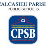 a blue and white logo with the words, cssb