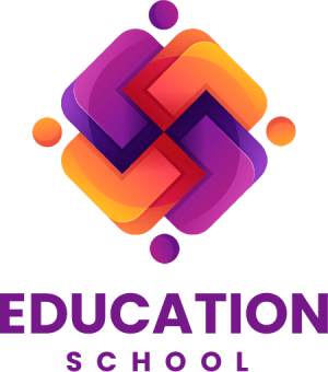 the logo for education school